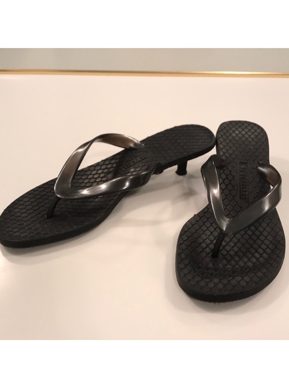 Seychelles Kitten Heel Flip Flops